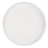 Maisons Du Monde Vaisselle De Noël Assiette Plate En Grès Blanc - Lot De 6