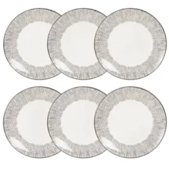 Maisons Du Monde Vaisselle De Noël Assiette Plate En Grès Blanc Motifs à Pois - Lot De 6 11 Maisons Du Monde Vaisselle De Noël Assiette Plate En Grès Blanc Motifs à Pois - Lot De 6 -Assiettes Soldes Magasin assiette plate en gres blanc motifs a pois mekong 1000 2 0 173266 4