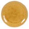 Maisons Du Monde Assiettes Plates Assiette Plate En Grès Jaune - Lot De 4