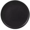 Maisons Du Monde Assiettes Plates Assiette Plate En Grès Noir - Lot De 6