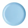 Luminarc Assiettes Plates Assiette Plate En Opale Bleu D27cm