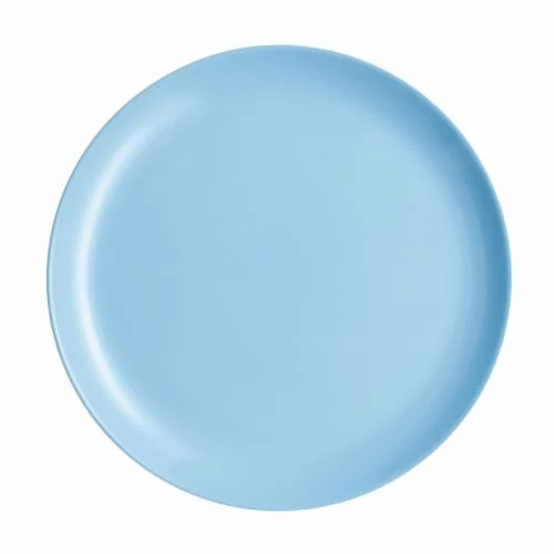 Luminarc Assiettes Plates Assiette Plate En Opale Bleu D27cm 1 Luminarc Assiettes Plates Assiette Plate En Opale Bleu D27cm