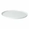 Pomax Assiettes Plates Assiette Plate En Porcelaine Blanc