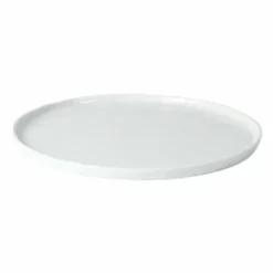 Pomax Assiettes Plates Assiette Plate En Porcelaine Blanc