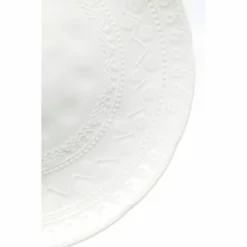 Kare Design Assiettes Plates Assiette Plate En Porcelaine Blanche D29 - Lot De 6 -Assiettes Soldes Magasin assiette plate en porcelaine blanche d29 lot de 6 3