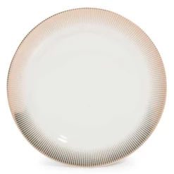 Maisons Du Monde Vaisselle De Noël Assiette Plate En Porcelaine D 27 Cm - Lot De 6