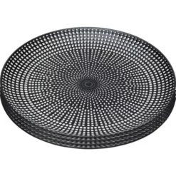 Kare Design Assiettes Plates Assiette Plate En Porcelaine Noire Et Blanche D21 - Lot De 4