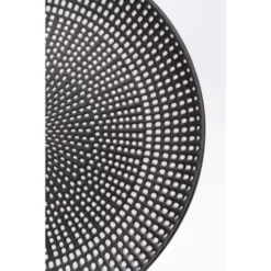 Kare Design Assiettes Plates Assiette Plate En Porcelaine Noire Et Blanche D21 - Lot De 4 -Assiettes Soldes Magasin assiette plate en porcelaine noire et blanche d21 lot de 4 3