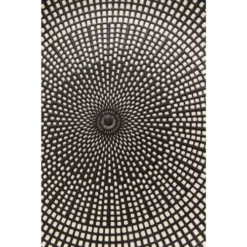 Kare Design Assiettes Plates Assiette Plate En Porcelaine Noire Et Blanche D26 - Lot De 4 -Assiettes Soldes Magasin assiette plate en porcelaine noire et blanche d26 lot de 4 3