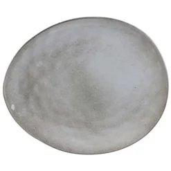 Trends Home Assiettes Plates Assiette Plate Galet Gris