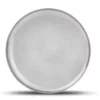 ONA Assiettes à Dessert Assiette Plate Gris Ø 19,5cm - Lot De 4