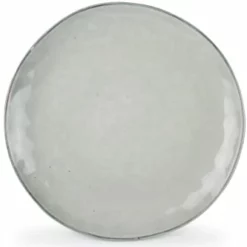 Salt&Pepper Assiettes Plates Assiette Plate Gris Ø 19,5cm - Lot De 4