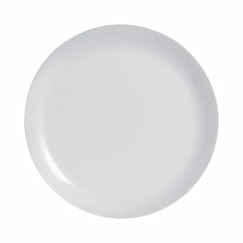 Luminarc Assiettes Plates Assiette Plate Blanche En Verre Opale Extra Résistant D25cm 4 Luminarc Assiettes Plates Assiette Plate Blanche En Verre Opale Extra Résistant D25cm – Image 4