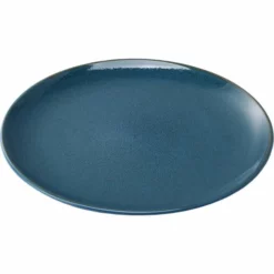 Stalgast Assiettes Plates Assiette Plate Porcelaine Bleue Ø 200 Mm