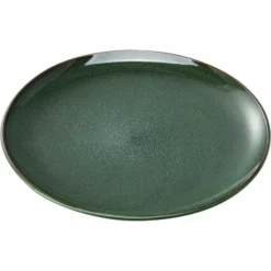 Stalgast Vaisselle De Noël Assiette Plate Porcelaine Verte Ø 200 Mm