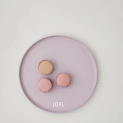 Design Letters Assiettes Plates Assiette Porcelaine Lavande D22cm -Assiettes Soldes Magasin assiette porcelaine lavande d22cm 3