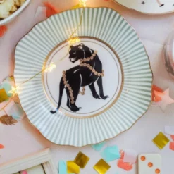 Yvonne Ellen Assiettes à Dessert En Porcelaine D16cm - Lot De 4 -Assiettes Soldes Magasin assiettes a dessert en porcelaine d16cm lot de 4 5