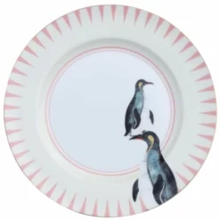 Yvonne Ellen Assiettes Plates Assiettes Animaux En Porcelaine D27cm - Lot De 4 -Assiettes Soldes Magasin assiettes animaux en porcelaine d27cm lot de 4 2
