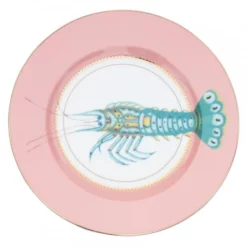 Yvonne Ellen Assiettes Plates Assiettes En Porcelaine Animaux Marins D20cm - Lot De 4 -Assiettes Soldes Magasin assiettes en porcelaine animaux marins d20cm lot de 4 4