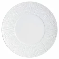 Medard De Noblat Coffret 3 Assiettes De Présentation Blanches