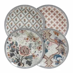 Mathilde M Coffret De 4 Assiettes à Dessert D20,5cm