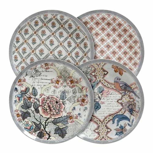 Mathilde M Coffret De 4 Assiettes à Dessert D20,5cm 1 Mathilde M Coffret De 4 Assiettes à Dessert D20,5cm