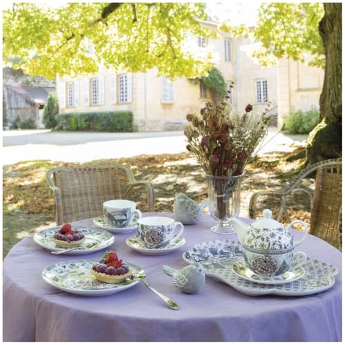 Mathilde M Coffret De 4 Assiettes à Dessert D20,5cm 3 Mathilde M Coffret De 4 Assiettes à Dessert D20,5cm – Image 3