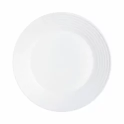 Luminarc Assiettes Plates Grande Assiette Plate Blanche D27cm