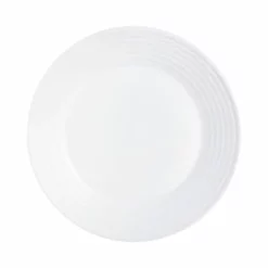 Luminarc Assiettes Plates Grande Assiette Plate Noire D27cm -Assiettes Soldes Magasin grande assiette plate blanche d27cm