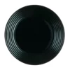 Luminarc Assiettes Plates Grande Assiette Plate Noire D27cm