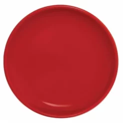 Olympia Lot De 12 Assiettes Plates Ø20cm Rouge