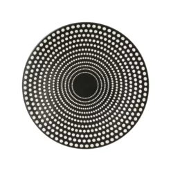 Table Passion Assiettes à Dessert Lot De 6 - Assiette à Dessert 20,5 Cm En Grès Noir