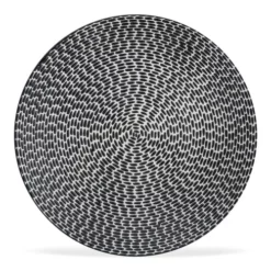 Table Passion Assiettes à Dessert Lot De 6 - Assiette à Dessert 21 Cm En Grès Noir