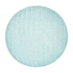 Table Passion Assiettes à Dessert Lot De 6 - Assiette à Dessert 21 Cm Turquoise En Grès Bleu