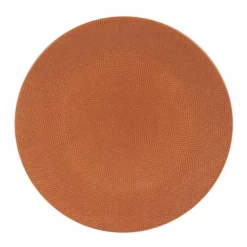 Table Passion Assiettes à Dessert Lot De 6 - Assiette à Dessert Terra 21 Cm En Grès Orange