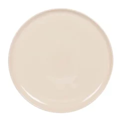 Table Passion Assiettes à Dessert Lot De 6 - Assiette à Pain 15 Cm En Grès Beige