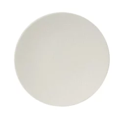 Table Passion Assiettes à Dessert Lot De 6 - Assiette à Pain 16 Cm En Grès Blanc