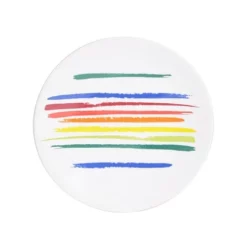 Little Marcel Assiettes à Dessert Lot De 6 - Assiette à Pain 16 Cm En Grès Multicolore