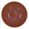 Trend'up Assiettes Creuses Lot De 6 - Assiette à Pâtes Terra 22 Cm En Grès Orange