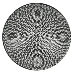 Table Passion Assiettes Creuses Lot De 6 - Assiette Creuse 19 Cm En Grès Noir