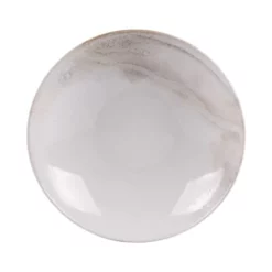 Table Passion Assiettes Creuses Lot De 6 - Assiette Creuse 22 Cm En Grès Blanc