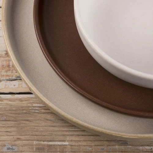 Table Passion Assiettes Creuses Lot De 6 - Assiette Creuse Crème 22 Cm En Grès Beige 3 Table Passion Assiettes Creuses Lot De 6 - Assiette Creuse Crème 22 Cm En Grès Beige – Image 3