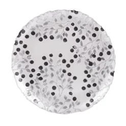 Table Passion Assiettes à Dessert Lot De 6 - Assiette Dessert 21cm En Verre Transparent