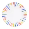 Little Marcel Assiettes Plates Lot De 6 - Assiette Plate 27,5 Cm En Grès Multicolore