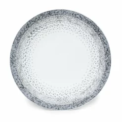 Table Passion Assiettes Plates Lot De 6 - Assiette Plate 27 Cm En Grès Gris