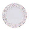 Table Passion Assiettes Plates Lot De 6 - Assiette Plate 27 Cm En Porcelaine Blanc