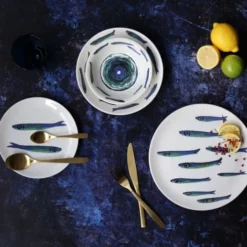 Novastyl Lot De 6 Assiettes à Dessert En Faïence D20cm -Assiettes Soldes Magasin lot de 6 assiettes a dessert en faience d20cm 3