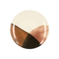 Novastyl Assiettes Plates Lot De 6 Assiettes à Dessert En Grès 19cm