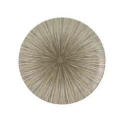 Novastyl Lot De 6 Assiettes à Dessert En Porcelaine Sable D21cm