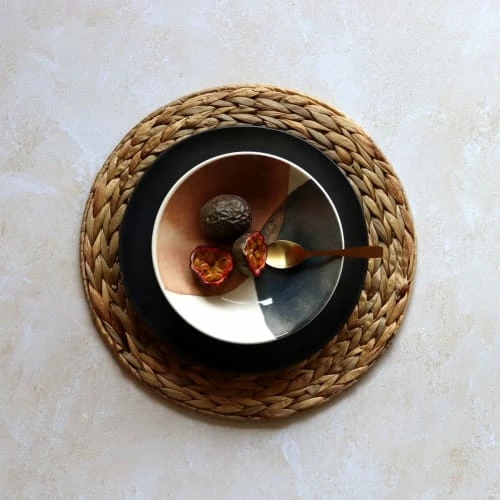 Novastyl Assiettes Plates Lot De 6 Assiettes Creuses En Grès 20cm 2 Novastyl Assiettes Plates Lot De 6 Assiettes Creuses En Grès 20cm – Image 2